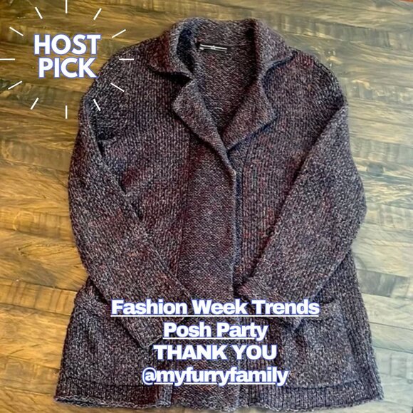 Peruvian Connection Collared Cardigan Jacket - Picture 7 of 10